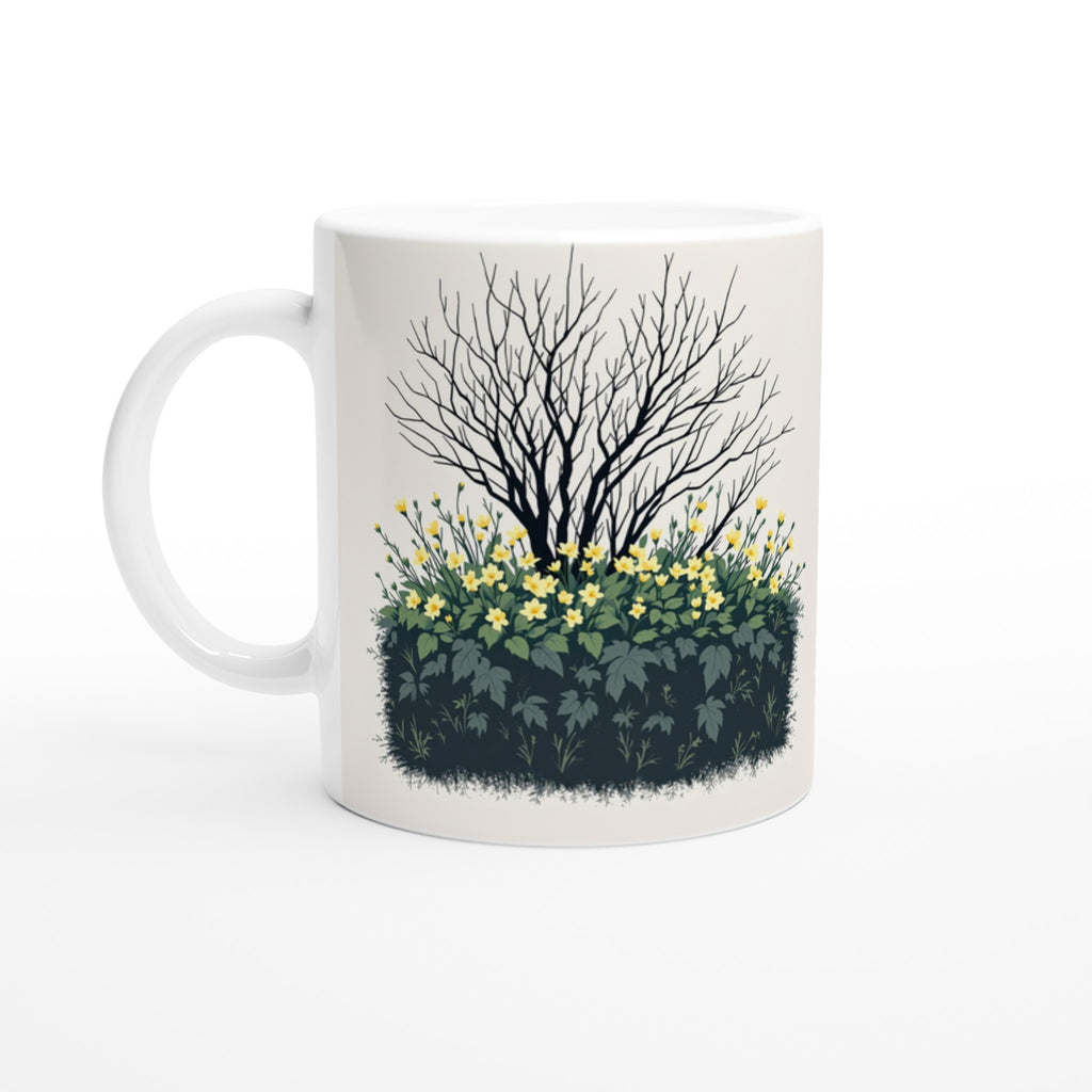 Primrose Spring First Hedge Bank — Mug | Wild Thread Co UK