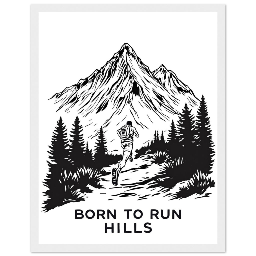 Gorpcore Trail Running Print Material — detail view | Wild Thread Co