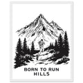 Gorpcore Trail Running Print Material — detail view | Wild Thread Co
