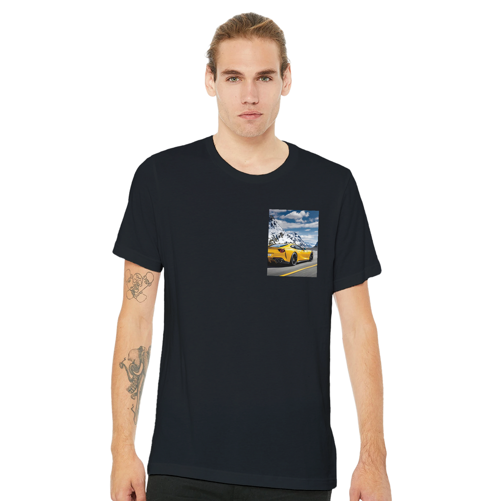 Ferrari 812 Superfast T-Shirt — detail view | Wild Thread Co
