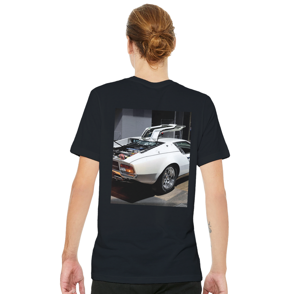 De Tomaso Mangusta T-Shirt — detail view | Wild Thread Co