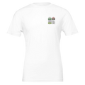 Hedgerow Four Seasons Panels T-Shirt — detail view | Wild Thread Co