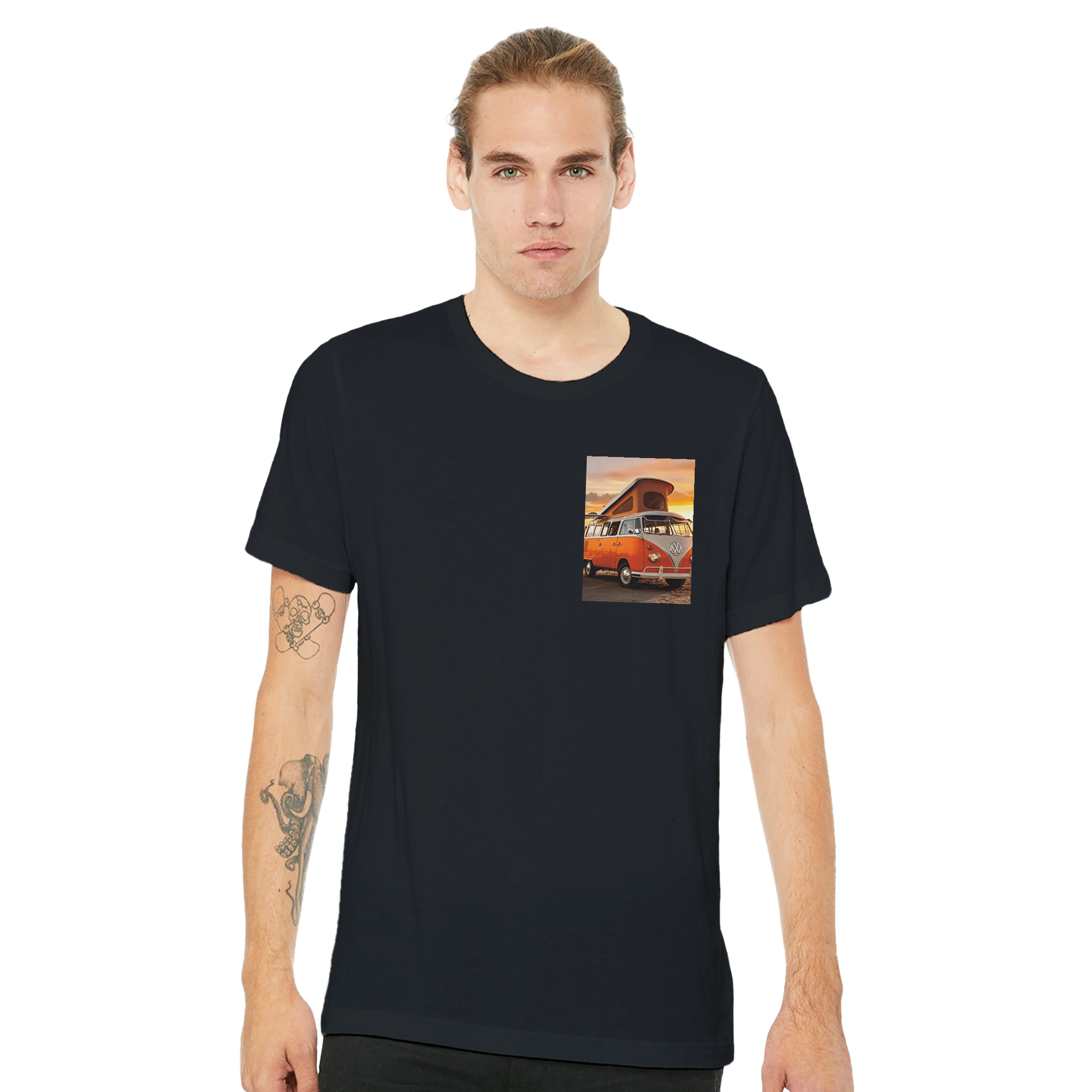 Volkswagen Camper Split T-Shirt — detail view | Wild Thread Co