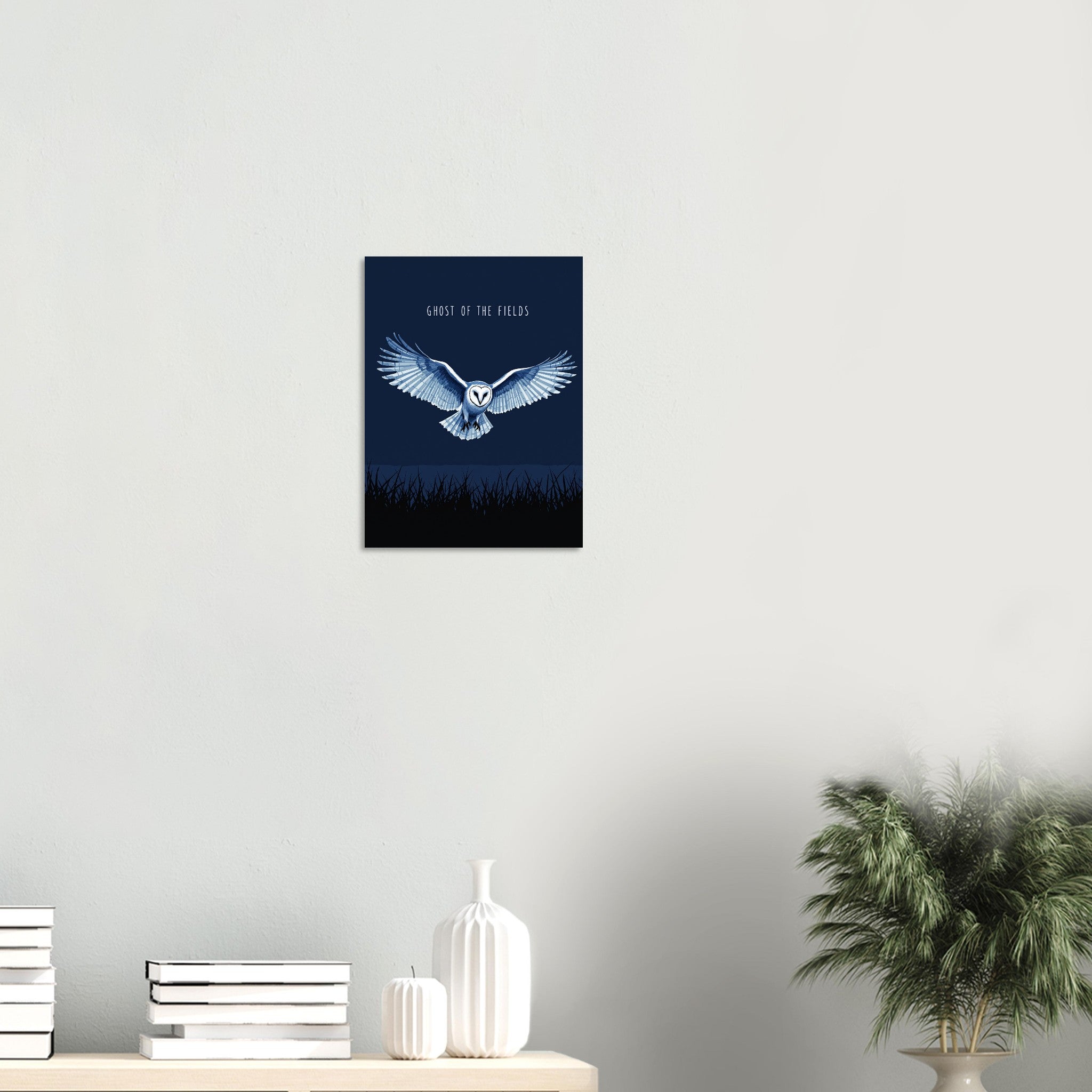 Barn Owl Gift UK Art Print Poster Wall Art UK — Art Print | Wild Thread Co
