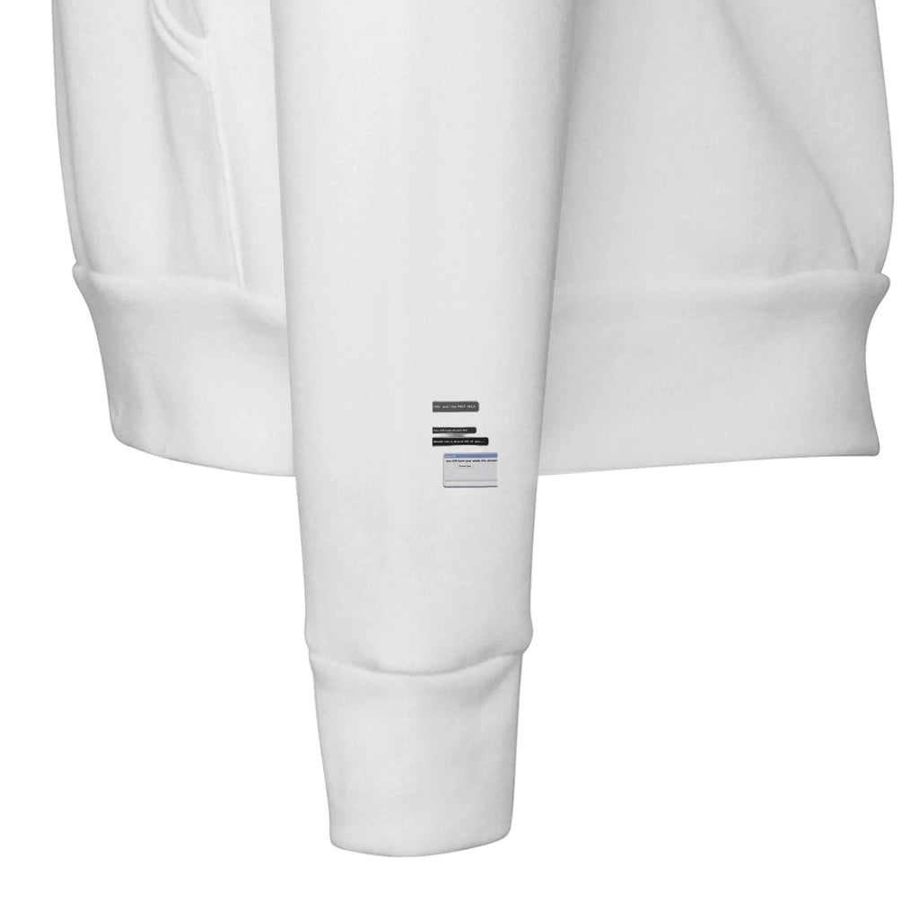 Y2k Early Internet Aim Nostalgia Hoodie — detail view | Wild Thread Co