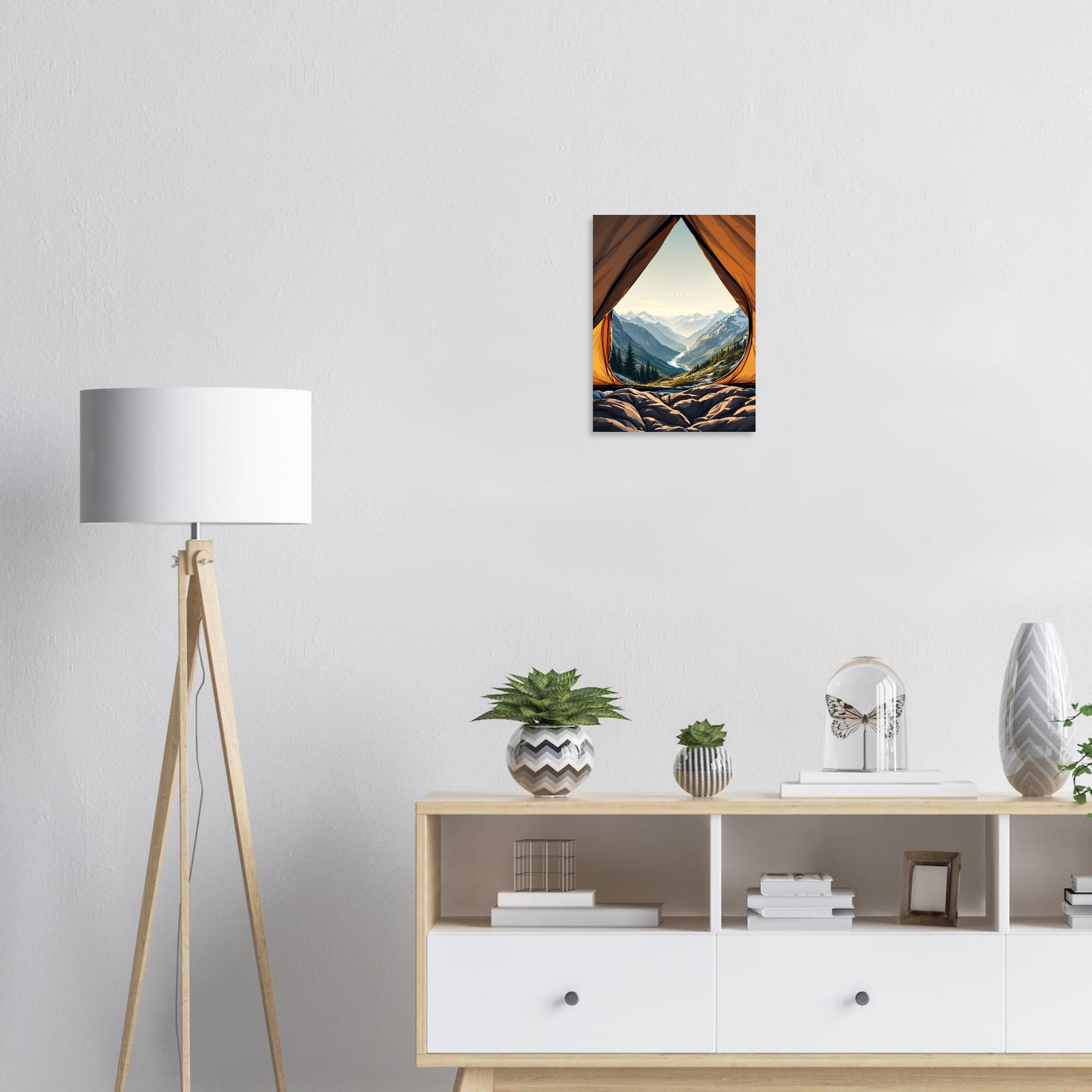 Mountain Camping Gift Art Print — Art Print | Wild Thread Co UK