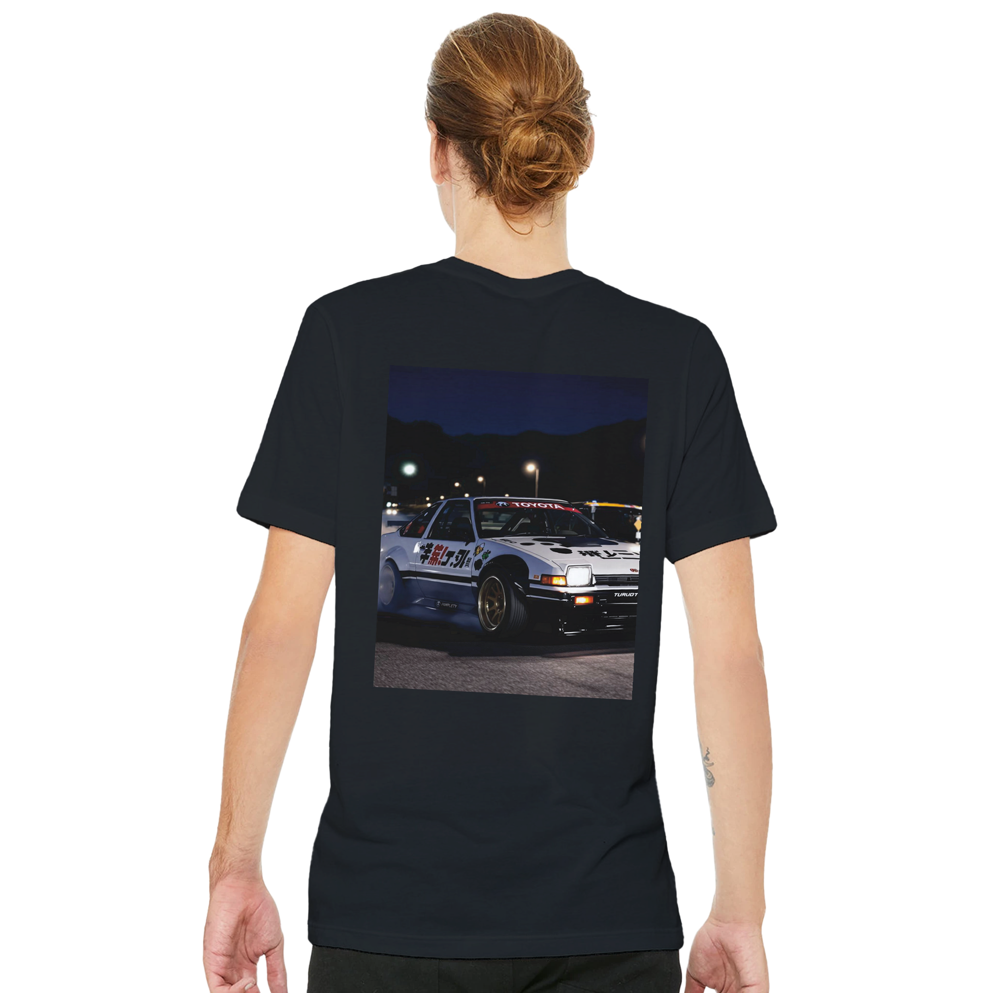 Toyota Ae86 Drift T-Shirt — detail view | Wild Thread Co