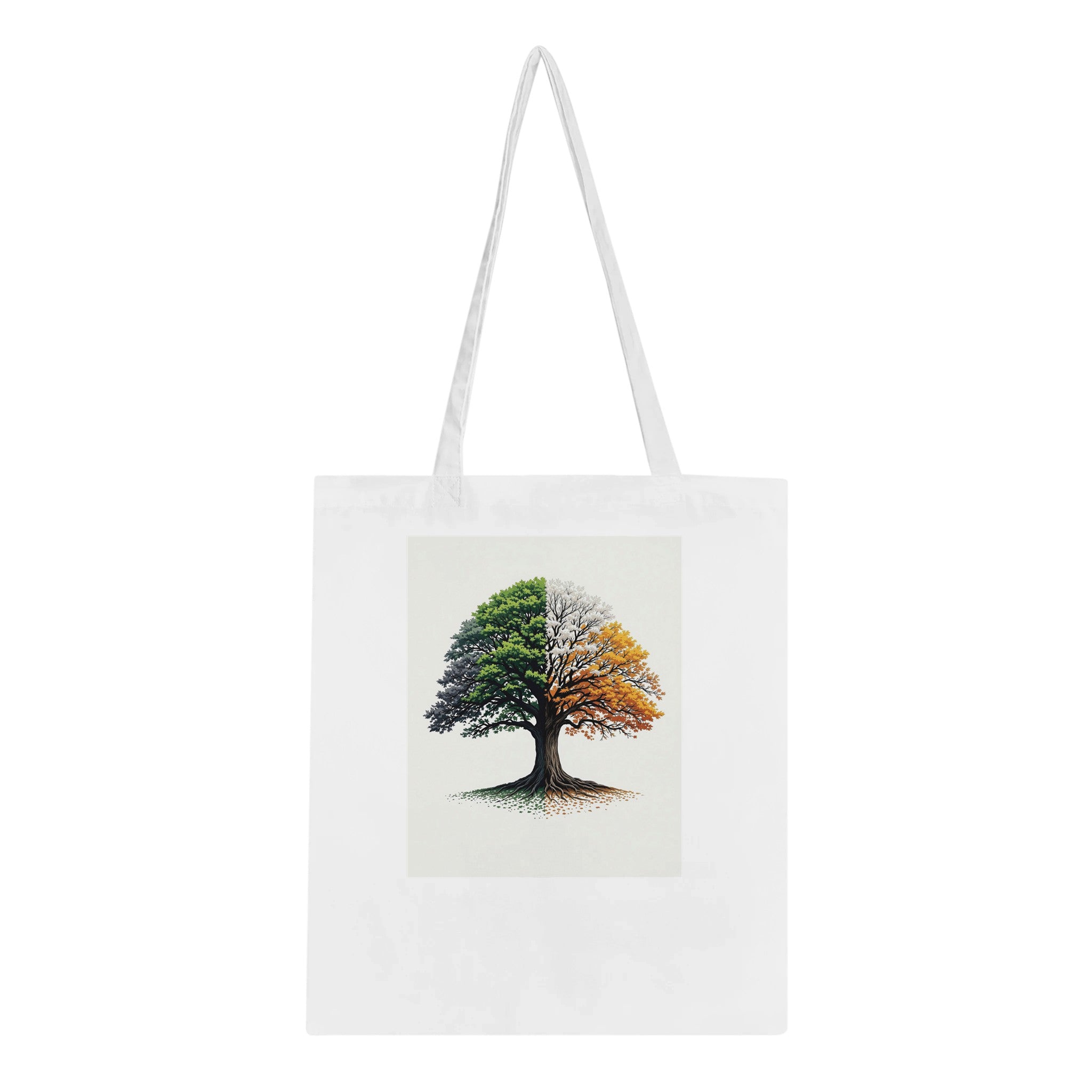 Oak Tree Four Seasons Tote Bag Cotton Shopper UK — Tote Bag | Wild Thread Co UK