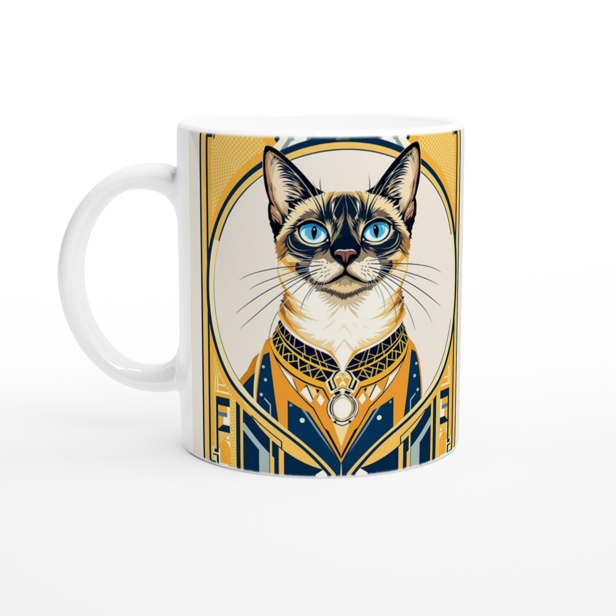 Siamese Cat Elegance — Mug | Wild Thread Co UK