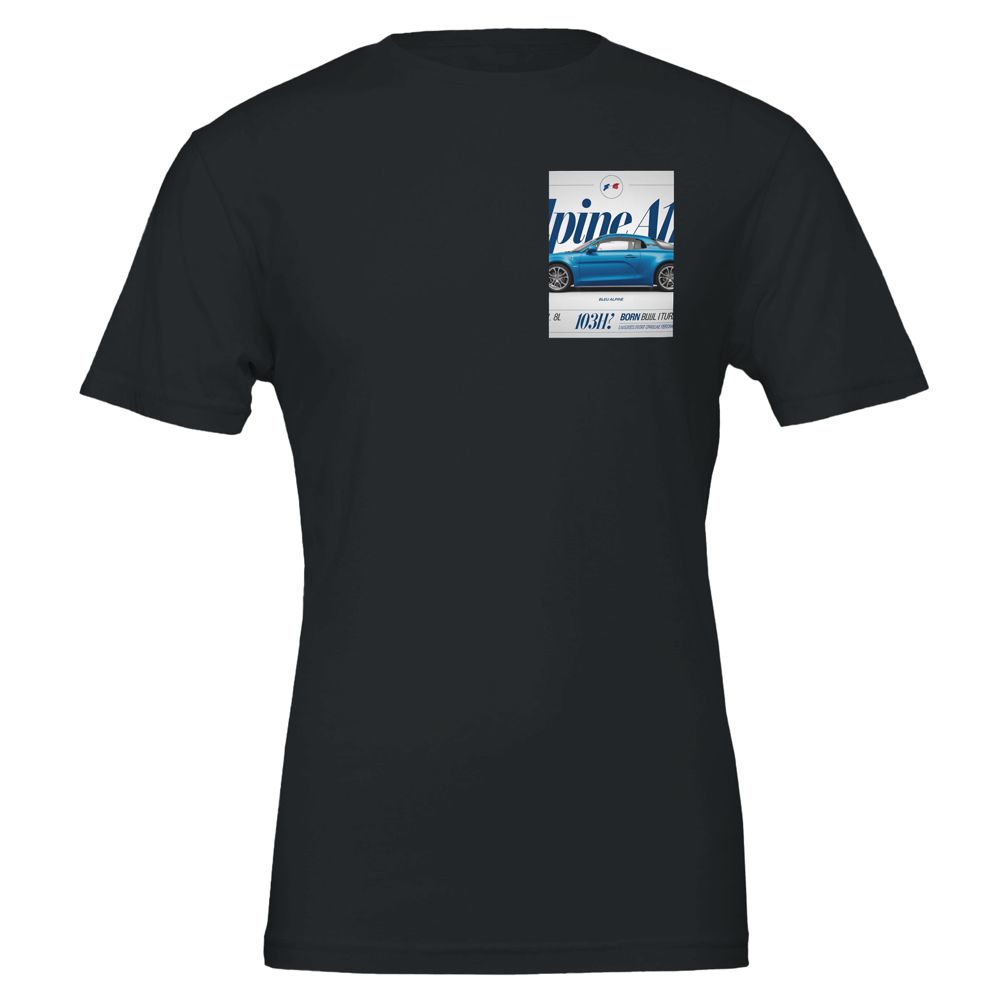 Alpine A110 Lightweight French Spec — T-Shirt | Wild Thread Co UK