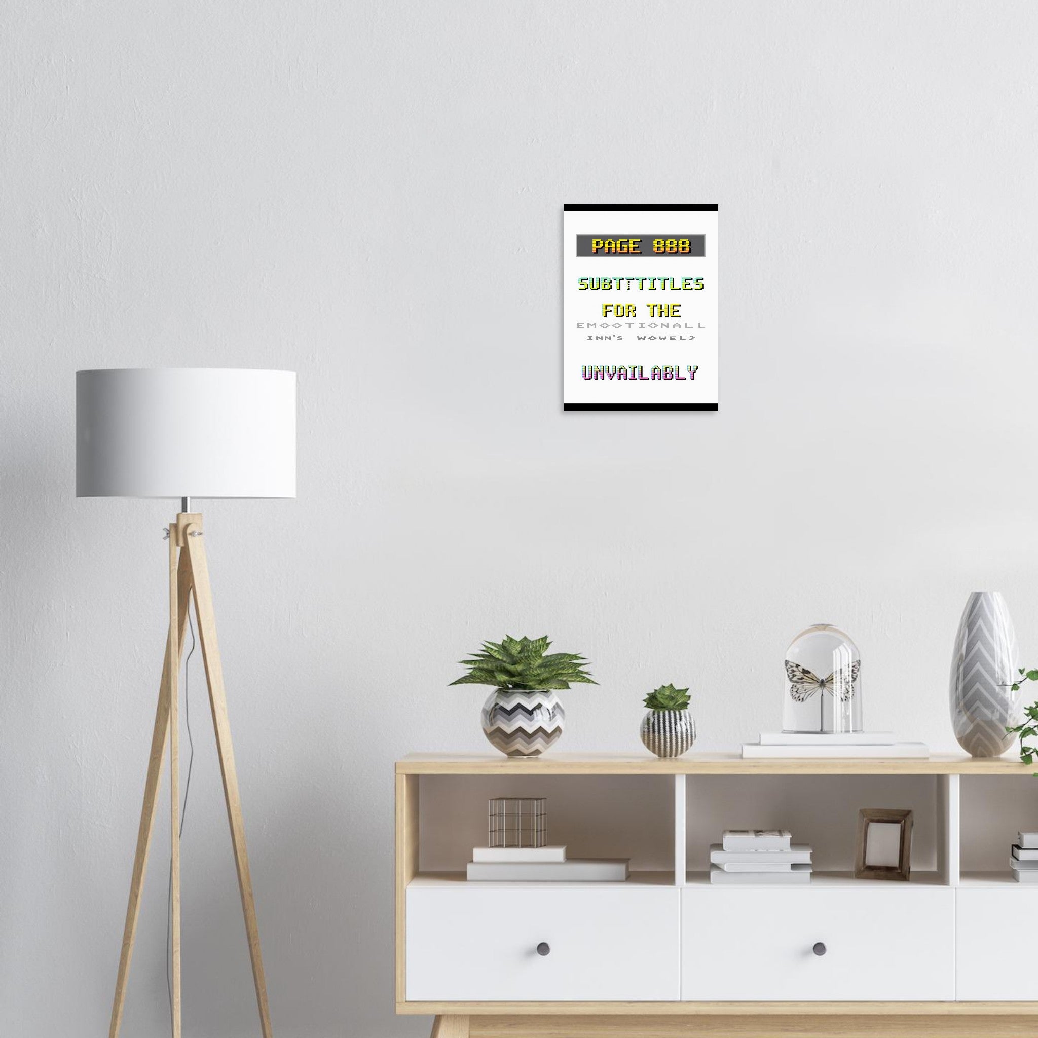 Ceefax Teletext A1 Art Print — Art Print | Wild Thread Co UK