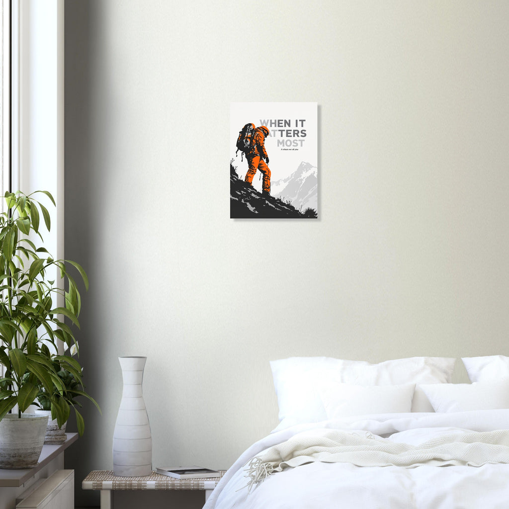 Mountain Rescue Art Print Art Print — detail view | Wild Thread Co