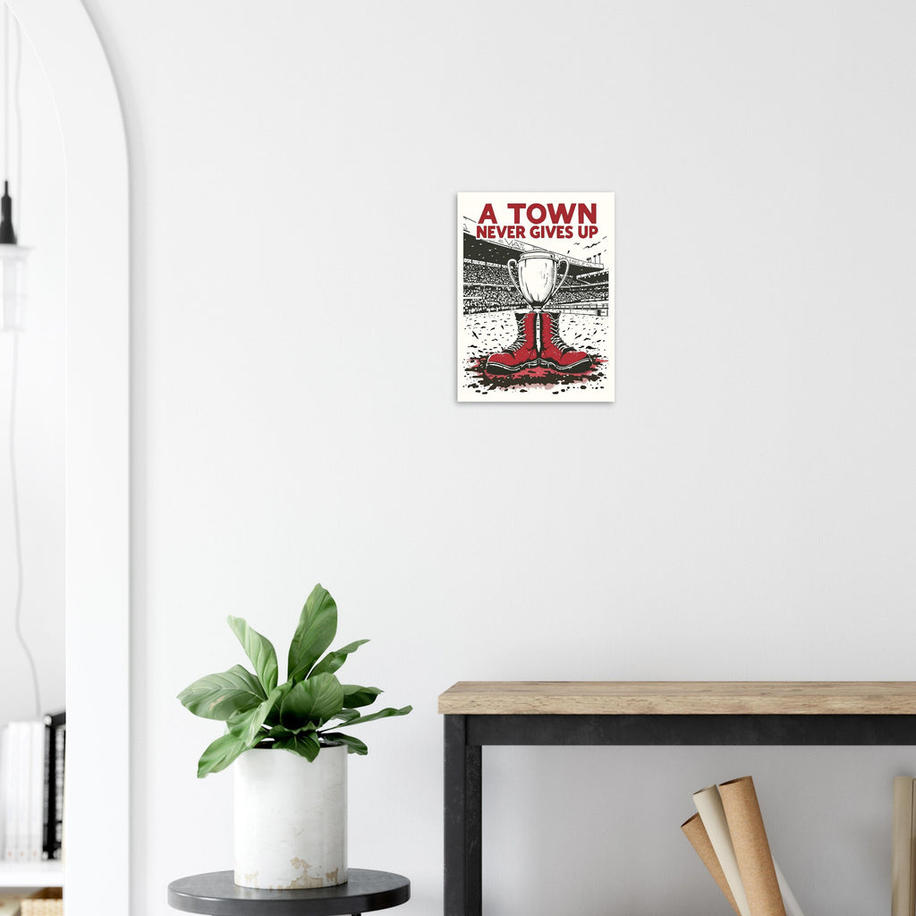 Retro Rugby League Art Print Art Print — detail view | Wild Thread Co