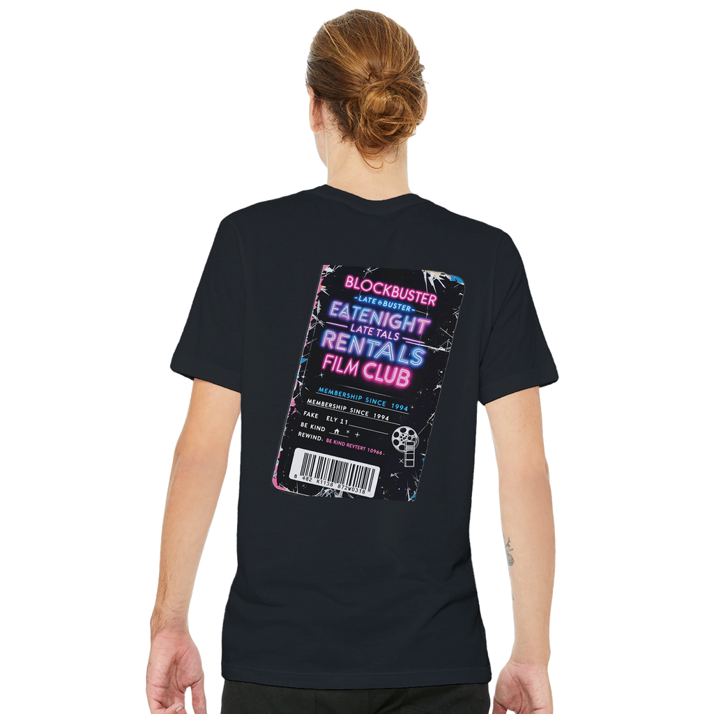 Y2k Vhs Video Shop T-Shirt — detail view | Wild Thread Co