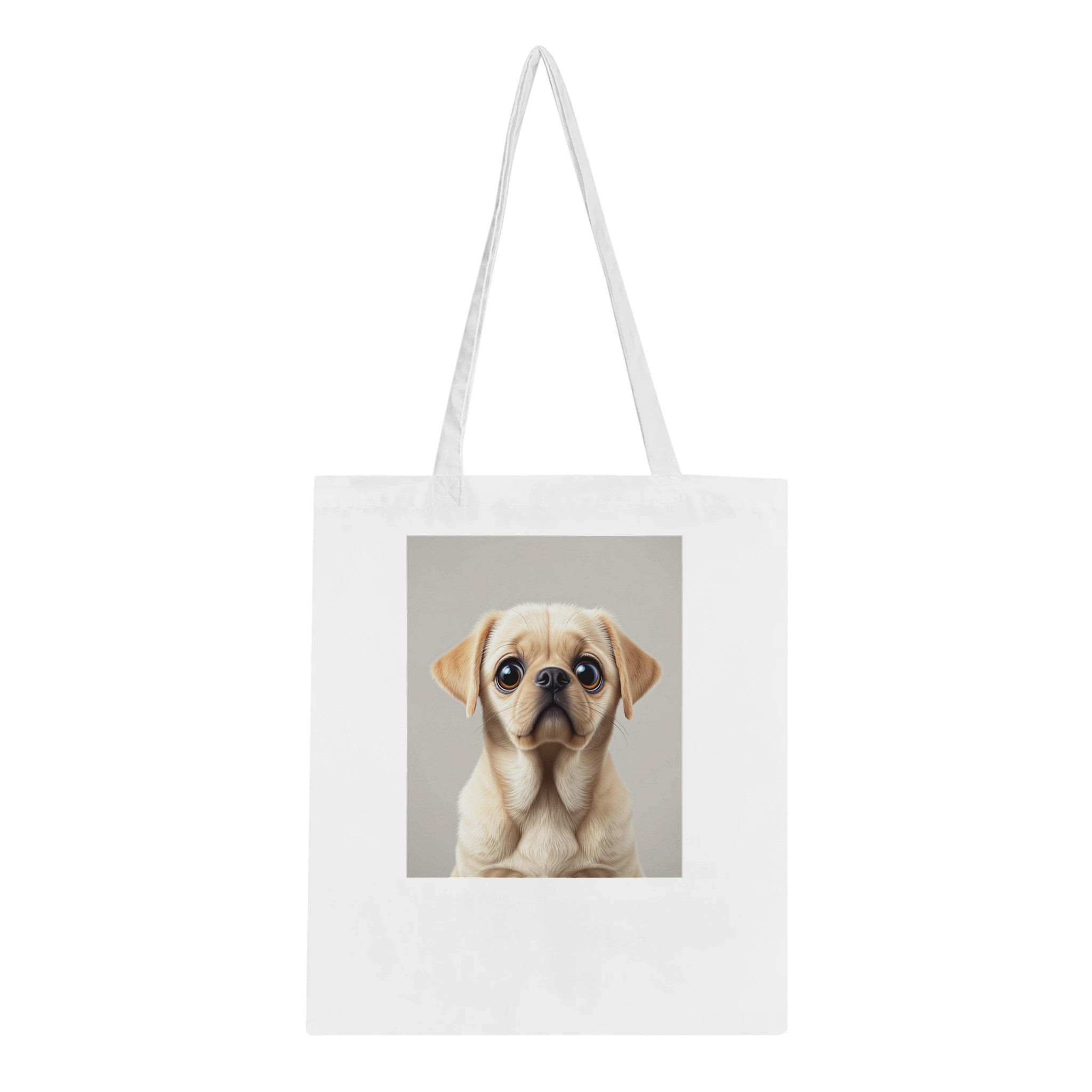 Labrador Puppy Eyes Tote Bag Cotton Shopper UK — Tote Bag | Wild Thread Co UK