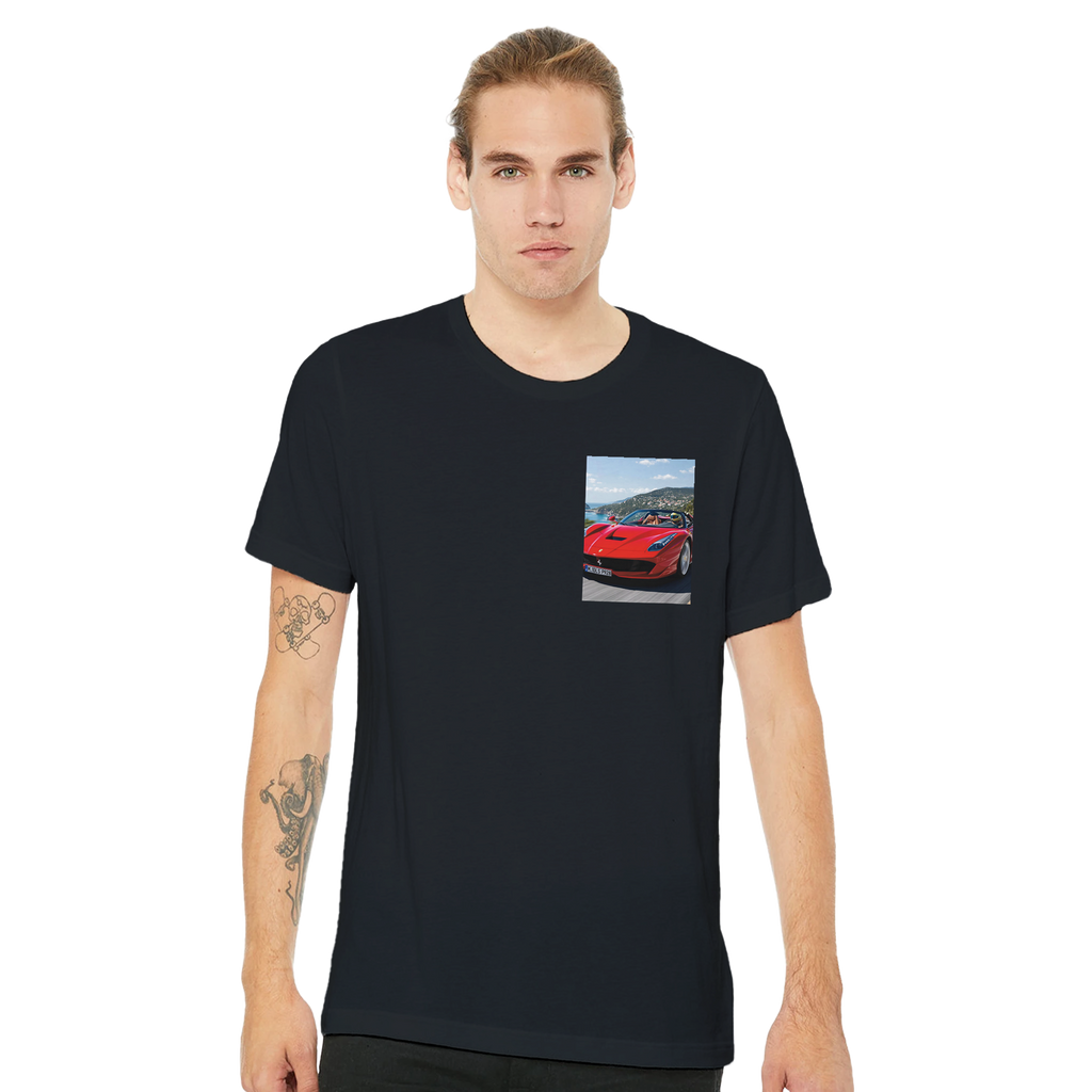 Ferrari Monza Sp2 T-Shirt — detail view | Wild Thread Co