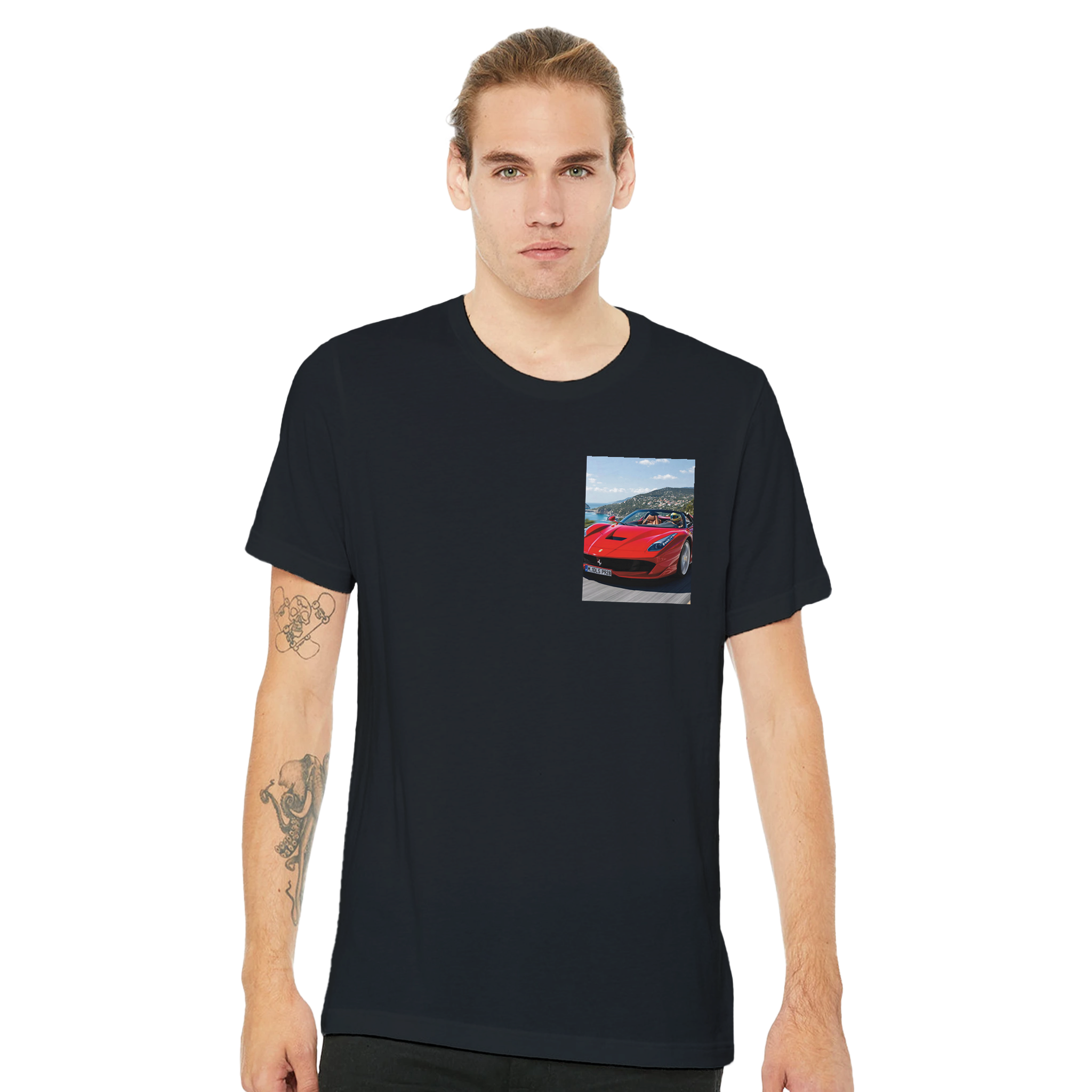 Ferrari Monza Sp2 T-Shirt — detail view | Wild Thread Co