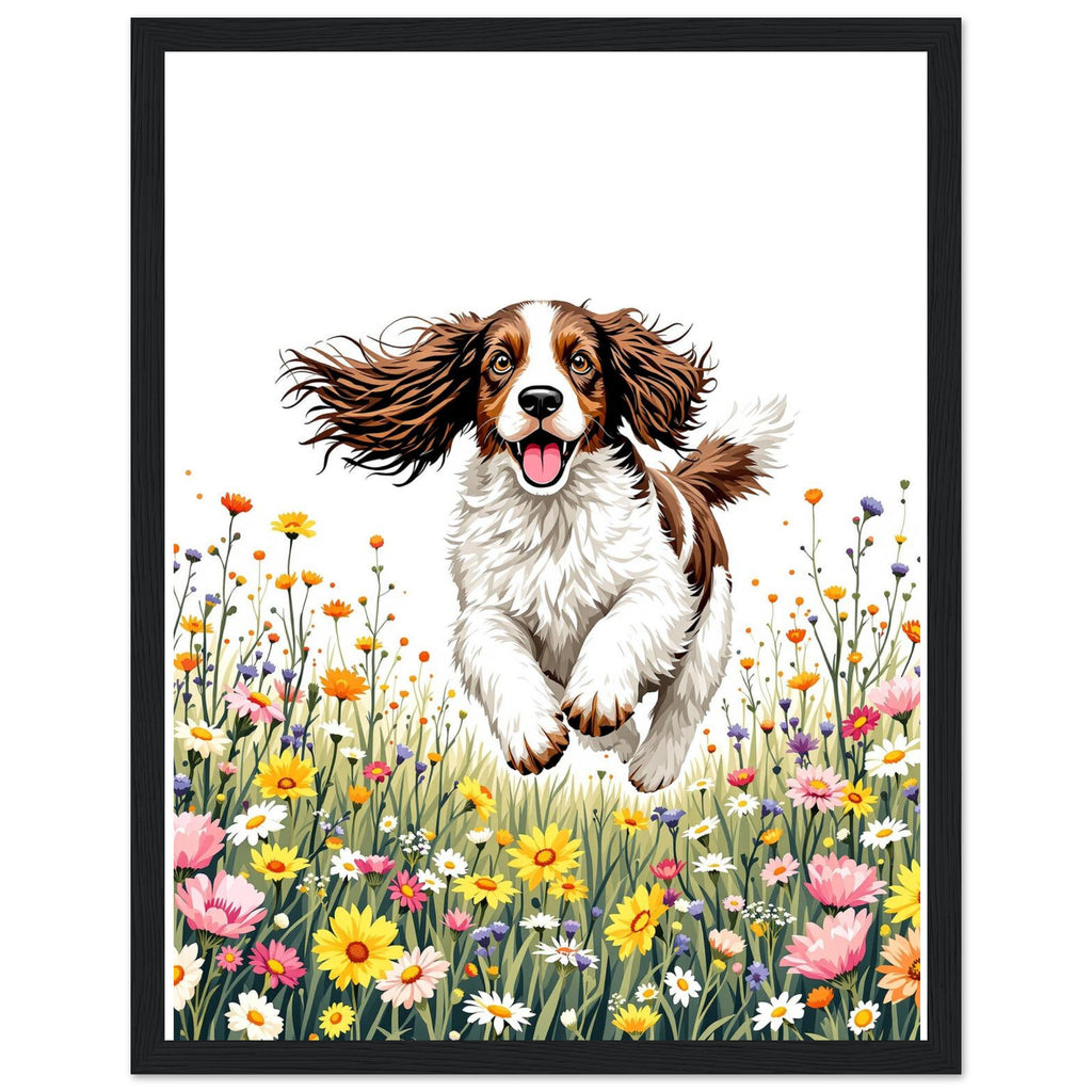 Cocker Spaniel Field — Framed Art Print | Wild Thread Co UK