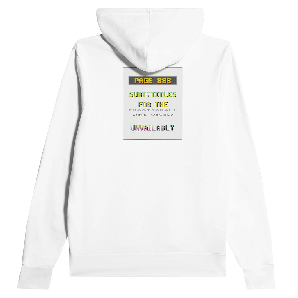 Ceefax Teletext Nostalgia Hoodie — Hoodie | Wild Thread Co