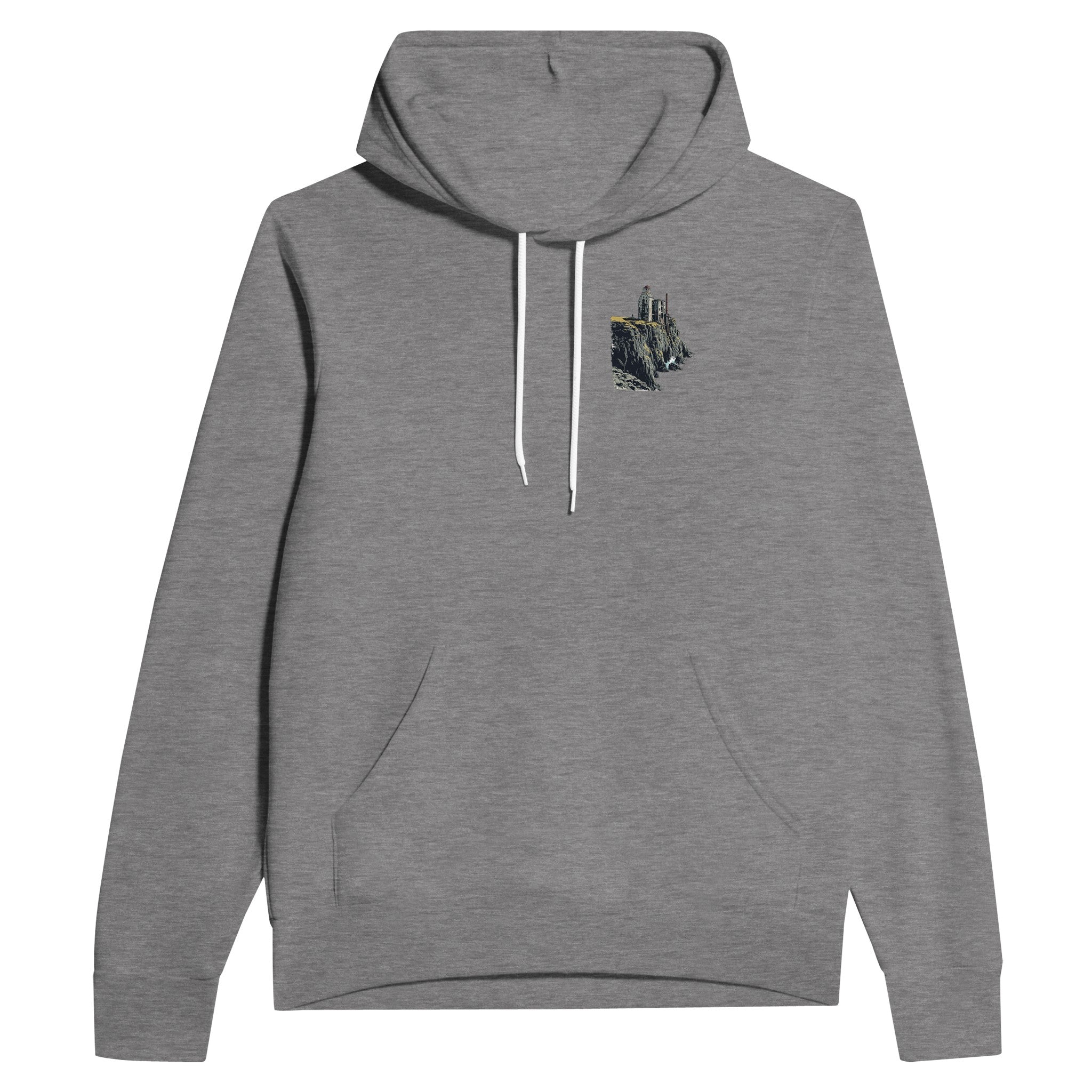 Cornish Tin Mine Cliff Hoodie — detail view | Wild Thread Co