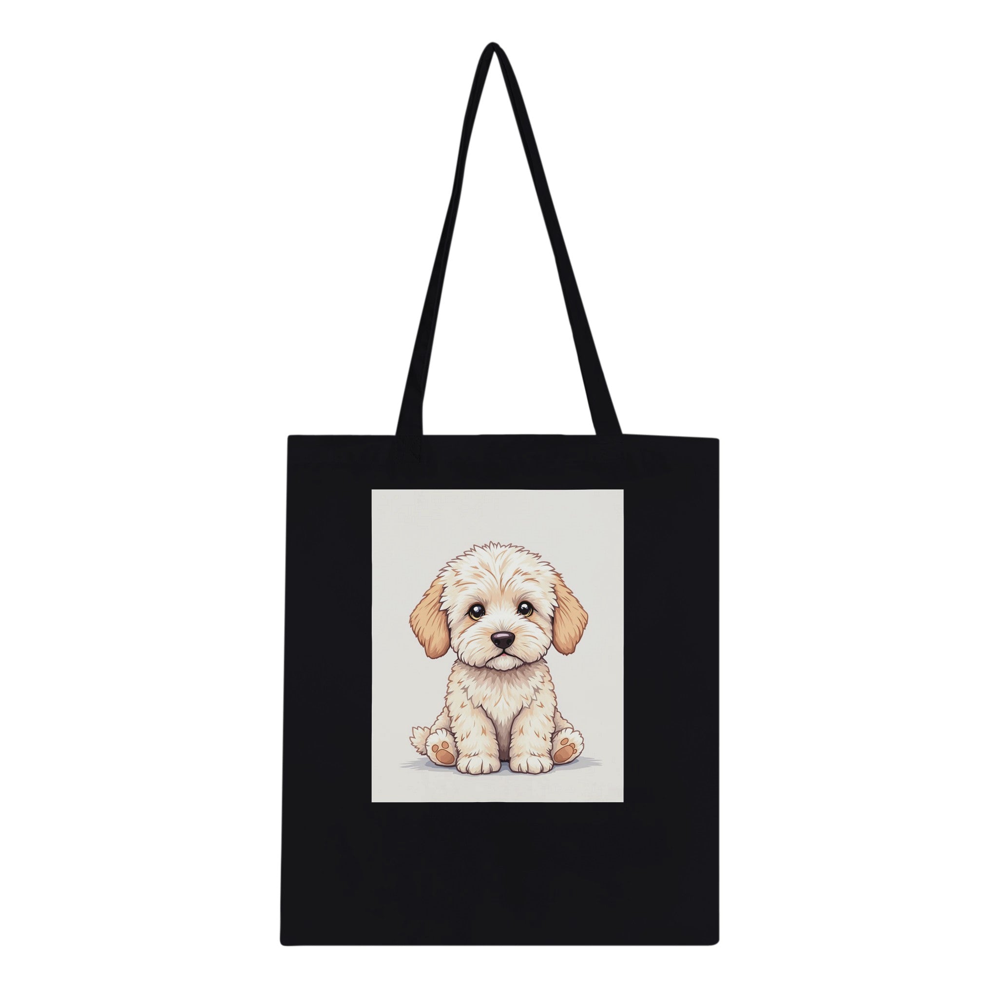 Cockapoo Fluffy Tote Bag — detail view | Wild Thread Co