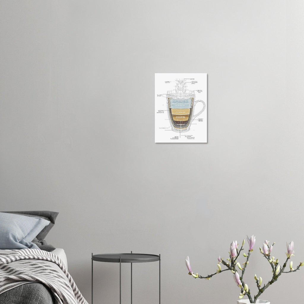 Tea Engineering Cross-Section Art Print Art Print — detail view | Wild Thread Co