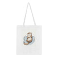 Otter Playing Tote Bag Cotton Shopper UK — Tote Bag | Wild Thread Co UK