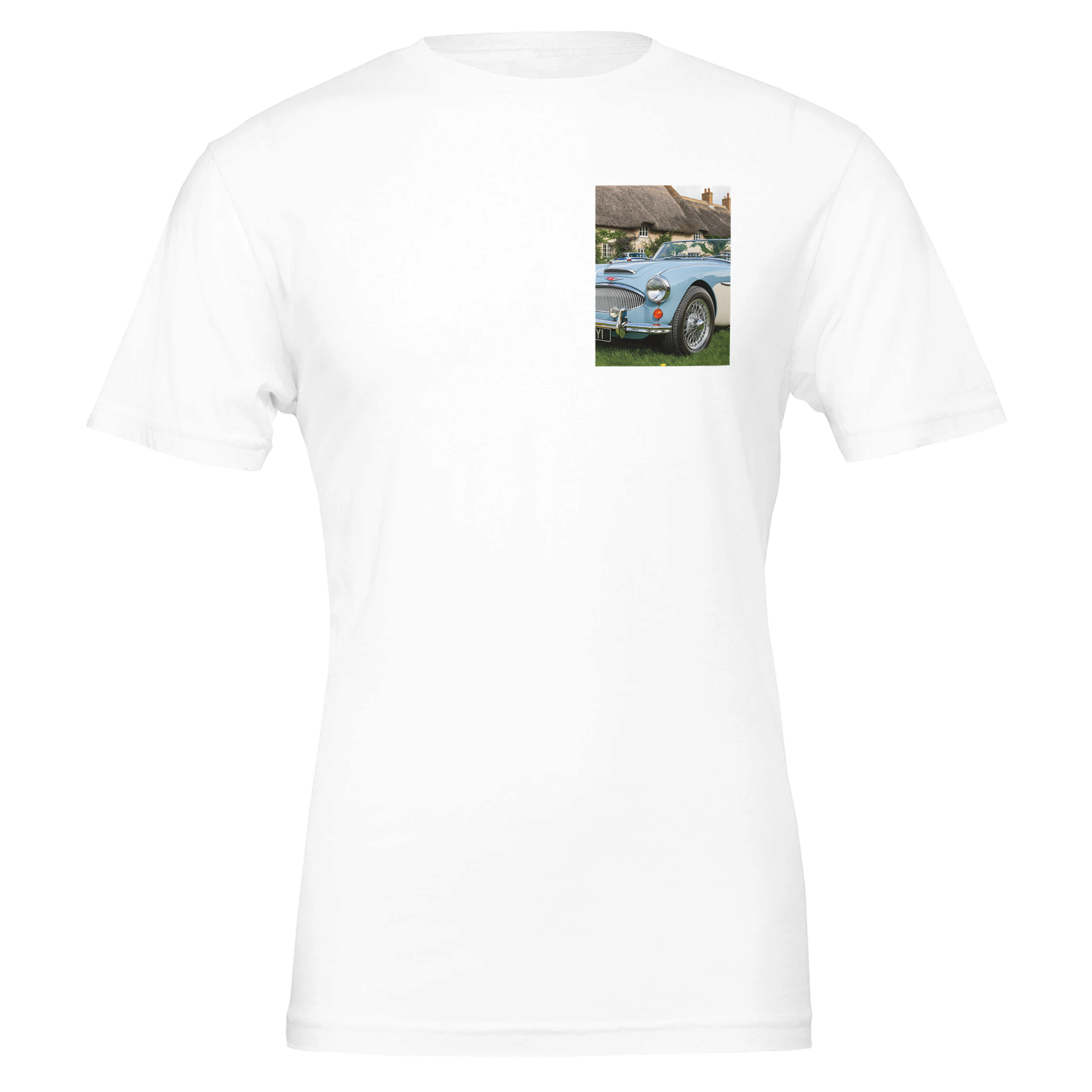 Austin Healey 3000 T-Shirt — detail view | Wild Thread Co