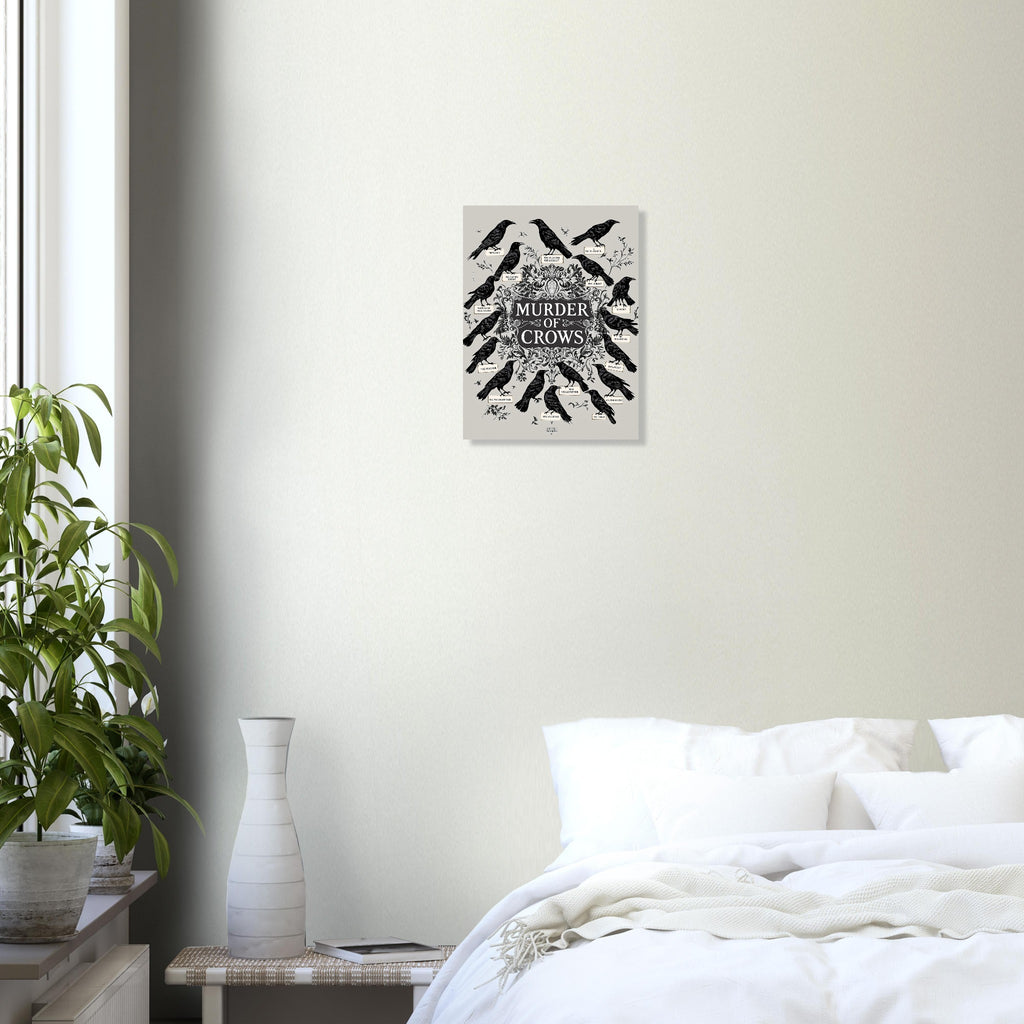 Murder of Crows Dark Academia Art Print Art Print — detail view | Wild Thread Co