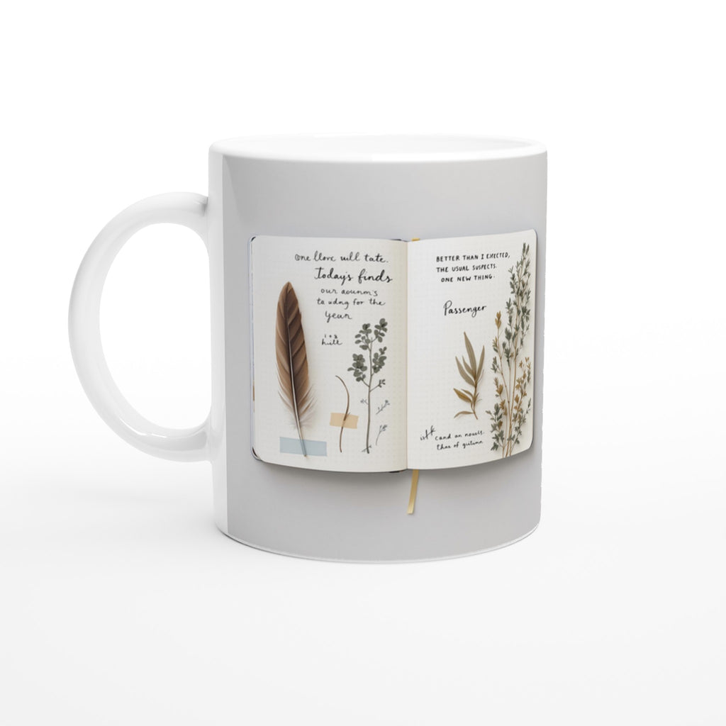 Naturalist Field Journal Sketches — Mug | Wild Thread Co UK