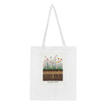 Wildflower Meadow Pollinator Cross-section Tote Bag Cotton Shopper UK UK Gift — Tote Bag | Wild Thread Co UK