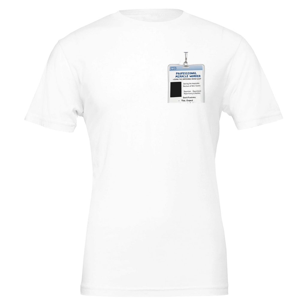Nurse Nhs T-Shirt — detail view | Wild Thread Co