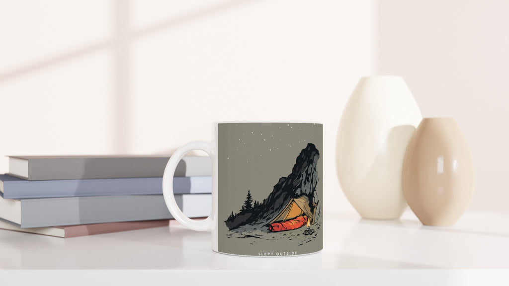 Wild Camping Bivouac Mug — detail view | Wild Thread Co