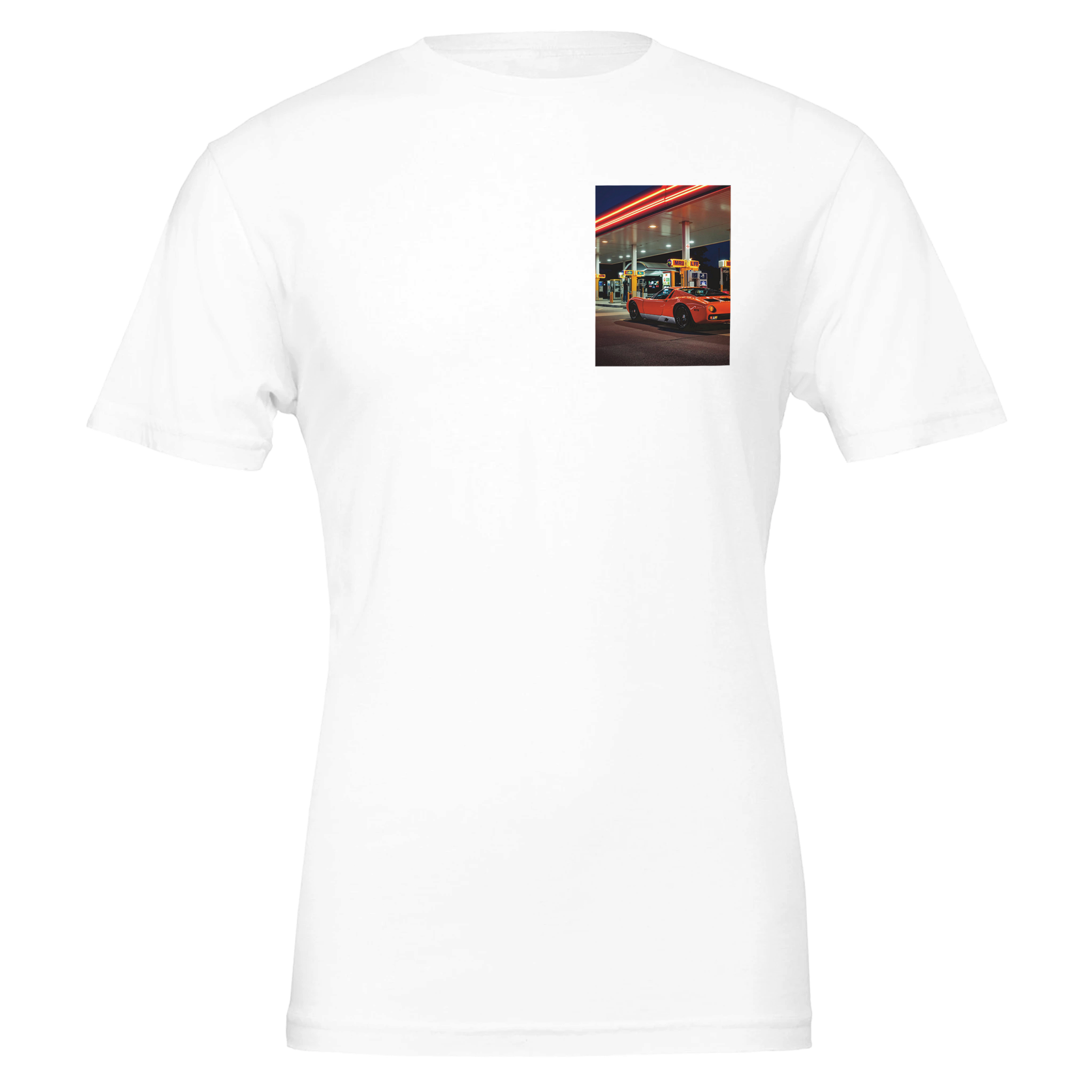 Lamborghini Miura T-Shirt — detail view | Wild Thread Co