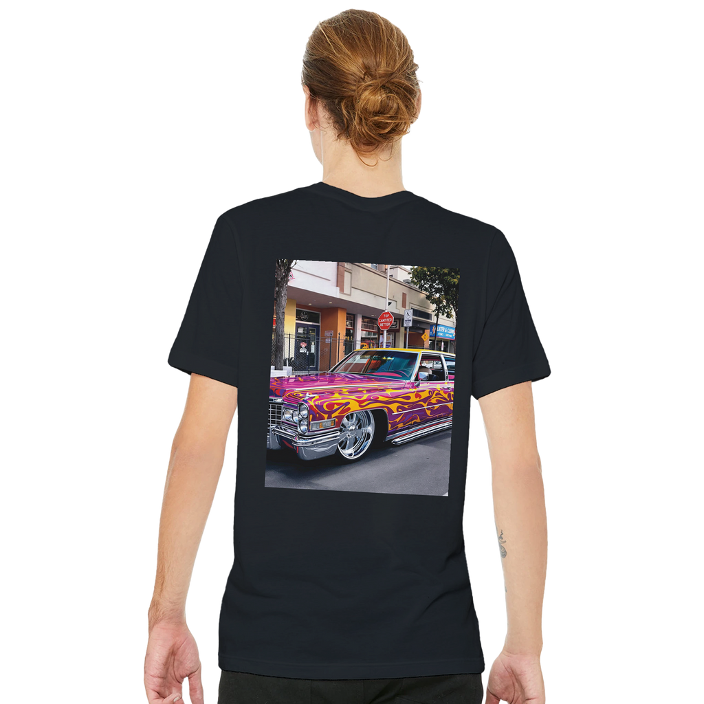 Cadillac Lowrider T-Shirt — detail view | Wild Thread Co