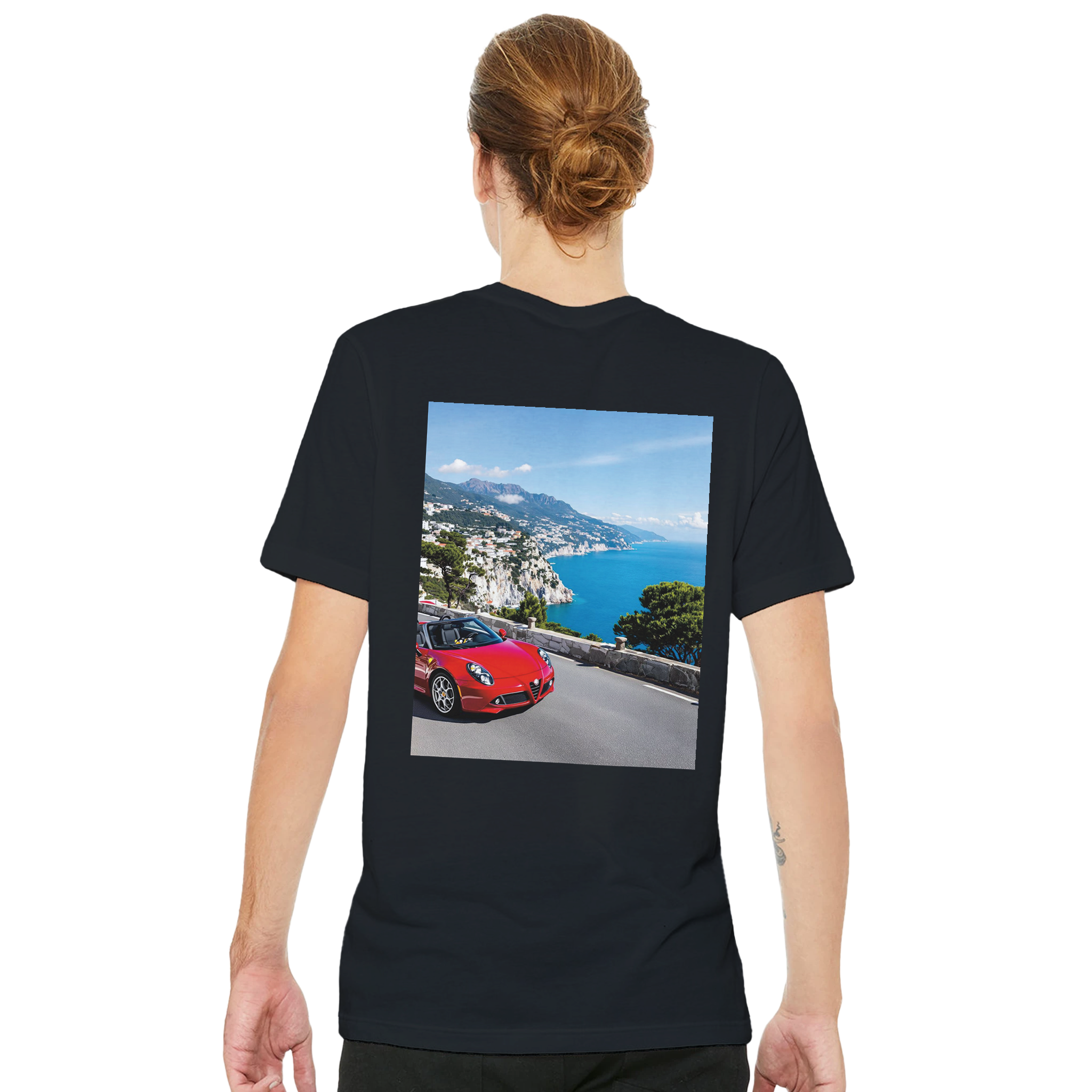 Alfa Romeo Spider Duetto T-Shirt — detail view | Wild Thread Co