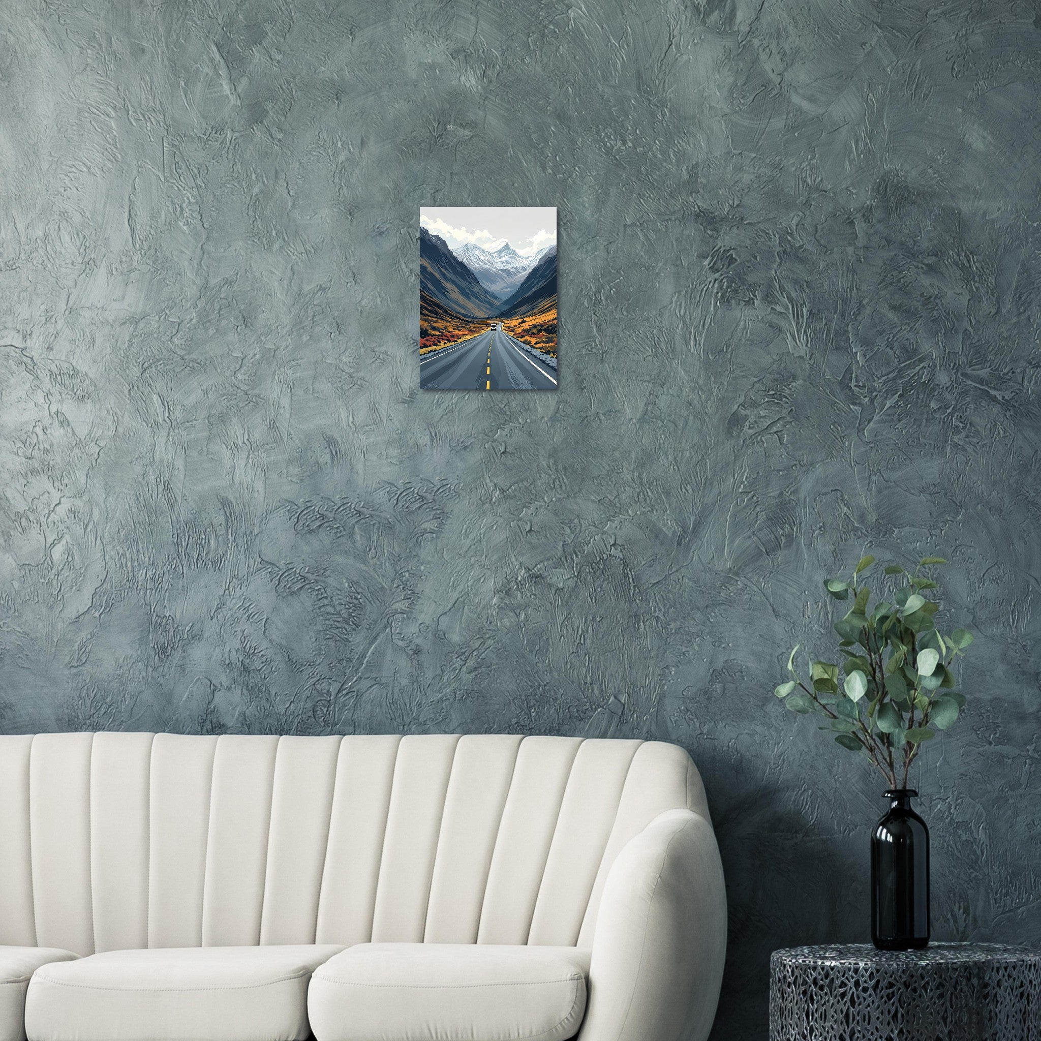 Glencoe Road Art Print Print Material — detail view | Wild Thread Co