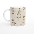 Victorian Pressed Wildflower Botanical Gift Mug Coffee Tea Ceramic 11oz UK Gift — Mug | Wild Thread Co UK