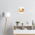 fox cubs playing Art Print Poster Wall Art UK — Art Print | Wild Thread Co