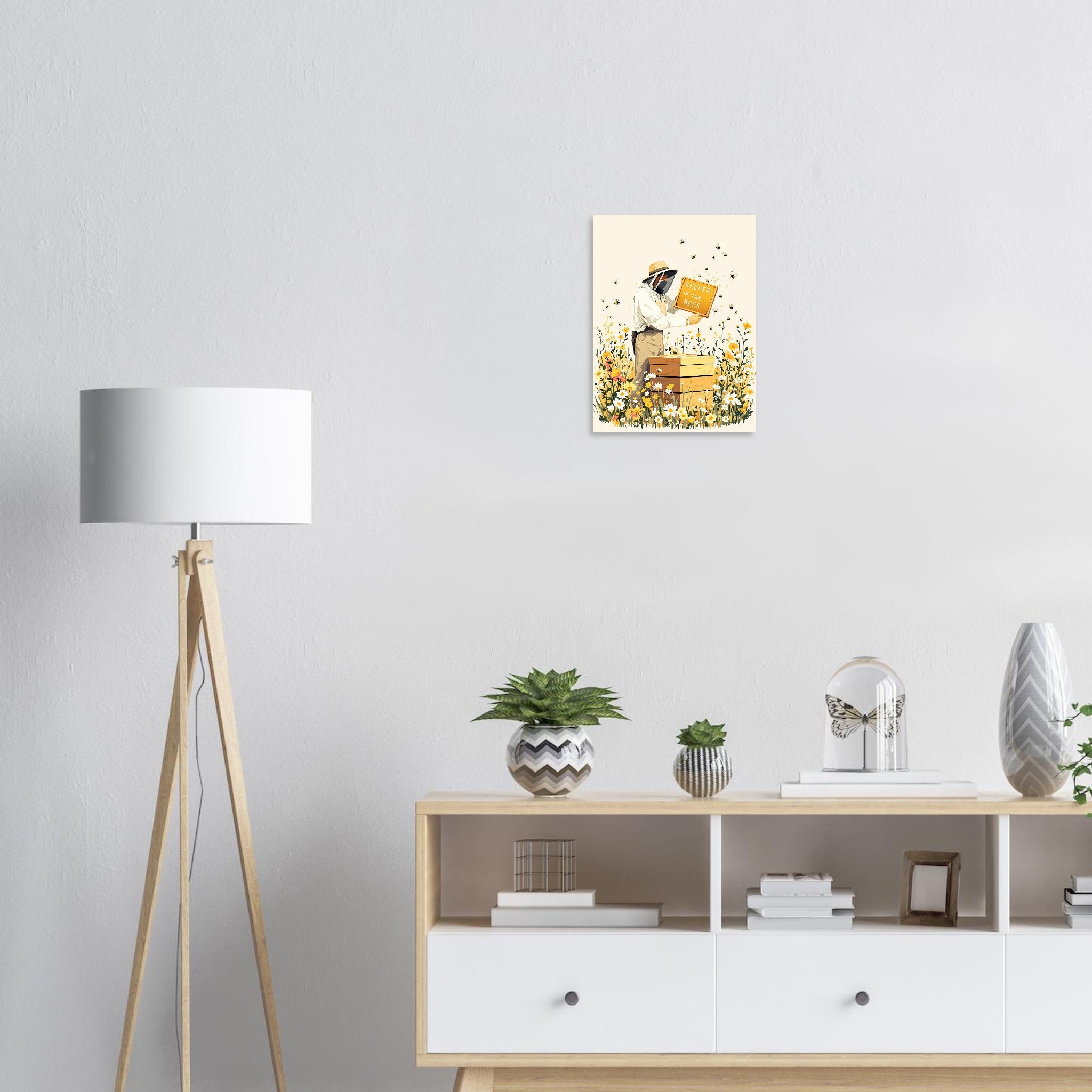 Beekeeper Gift Art Print Poster Wall Art UK — Art Print | Wild Thread Co