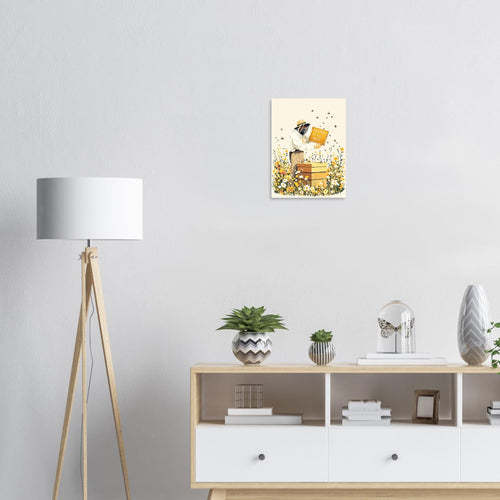 Beekeeper Gift Art Print Poster Wall Art UK — Art Print | Wild Thread Co