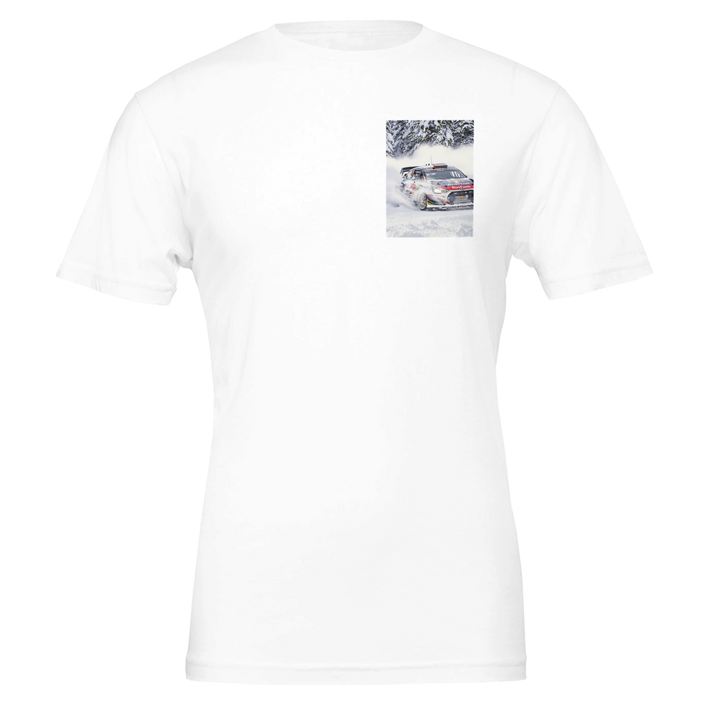 Wrc Snow Rally T-Shirt — detail view | Wild Thread Co