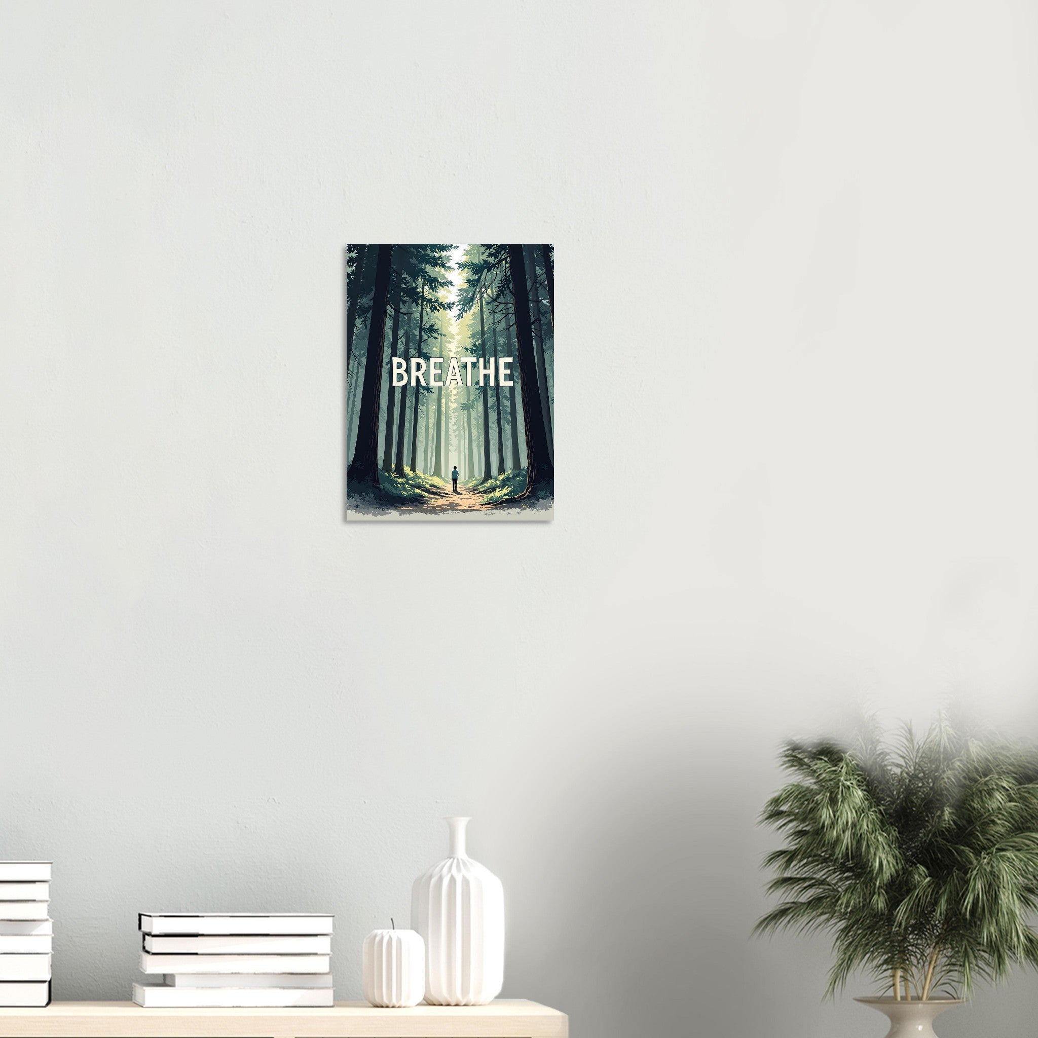 Forest Bathing A1 Art Print Poster Wall Art UK — Art Print | Wild Thread Co