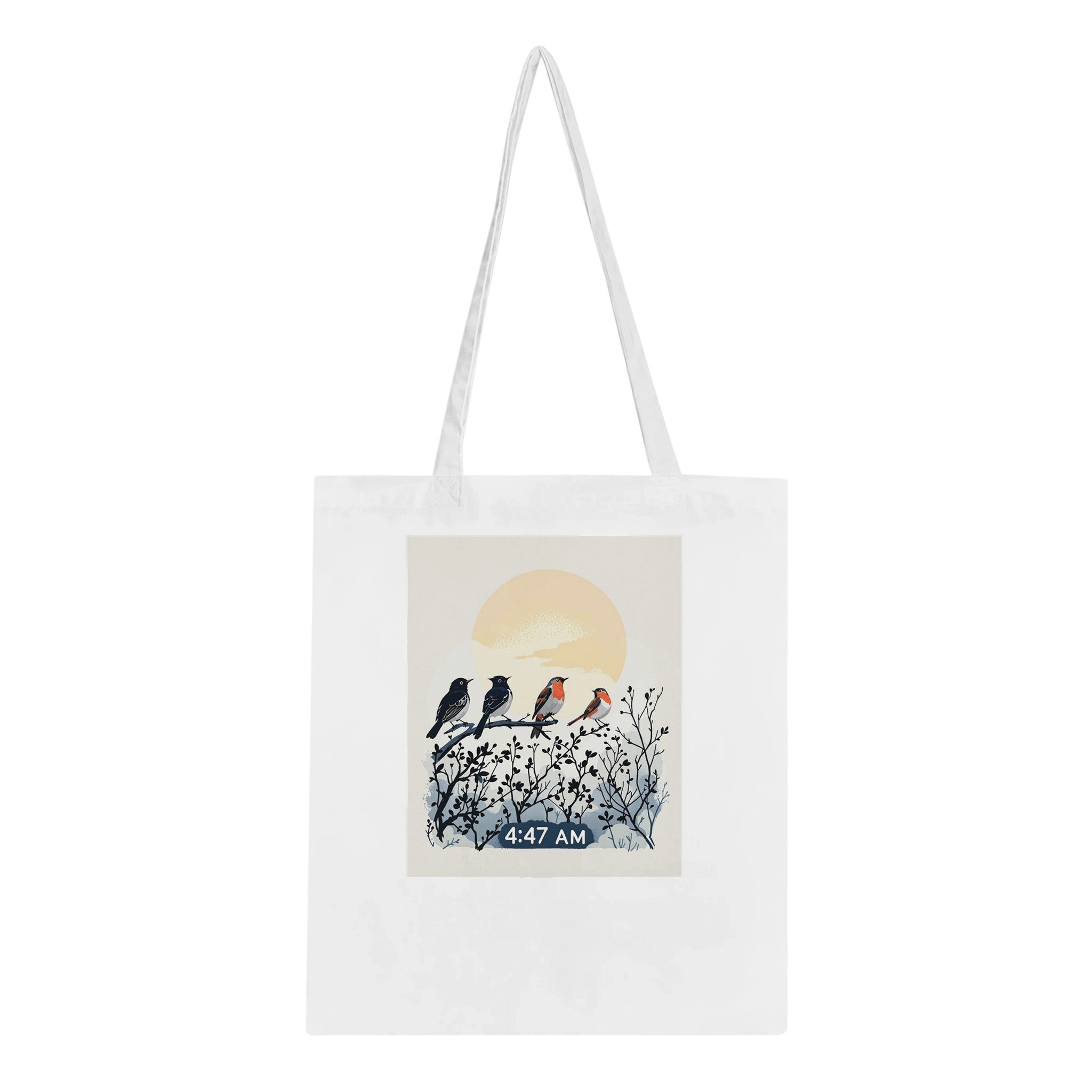 Dawn Chorus Pre-dawn Birds Tote Bag Cotton Shopper UK — Tote Bag | Wild Thread Co