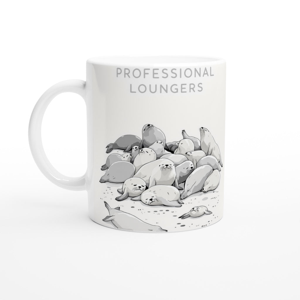 Grey Seal Colony Pups Atlantic — Mug | Wild Thread Co UK