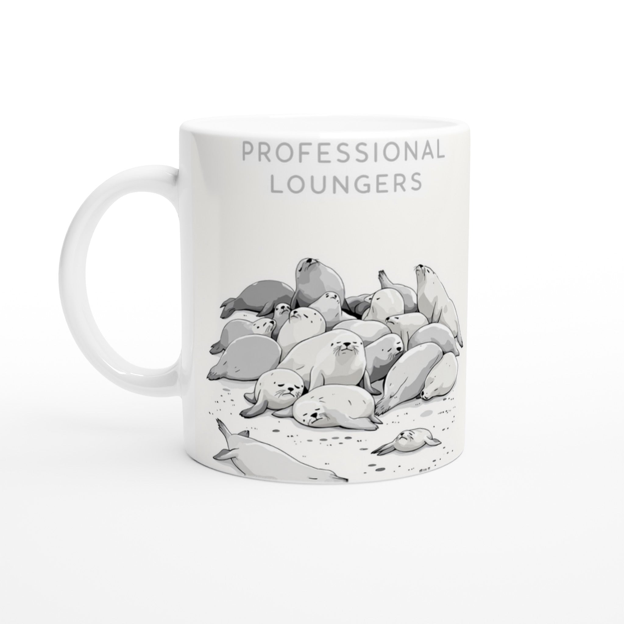 Grey Seal Colony Pups Atlantic — Mug | Wild Thread Co UK