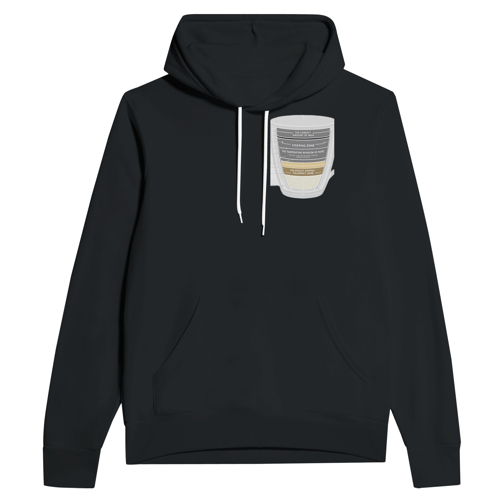 Tea Ceremony Hoodie — detail view | Wild Thread Co