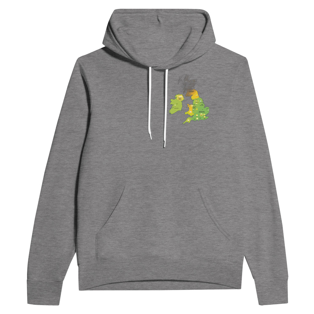 Gorpcore Weather Obsession Hoodie — detail view | Wild Thread Co