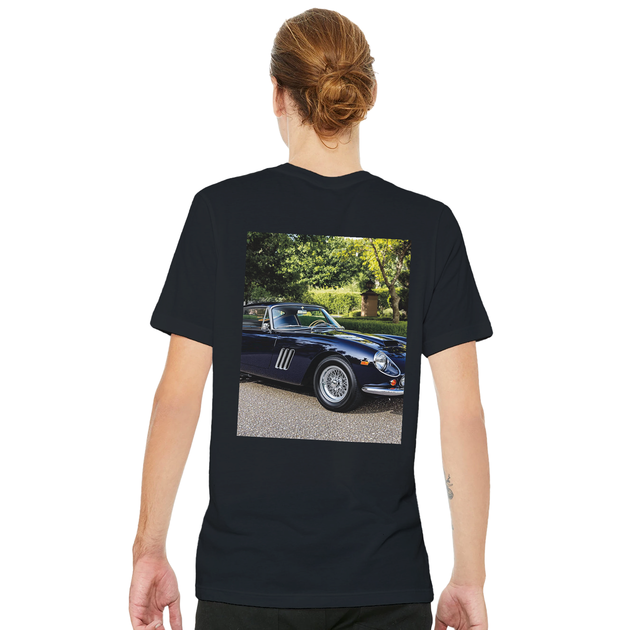 Ferrari 275 Gtb T-Shirt — detail view | Wild Thread Co