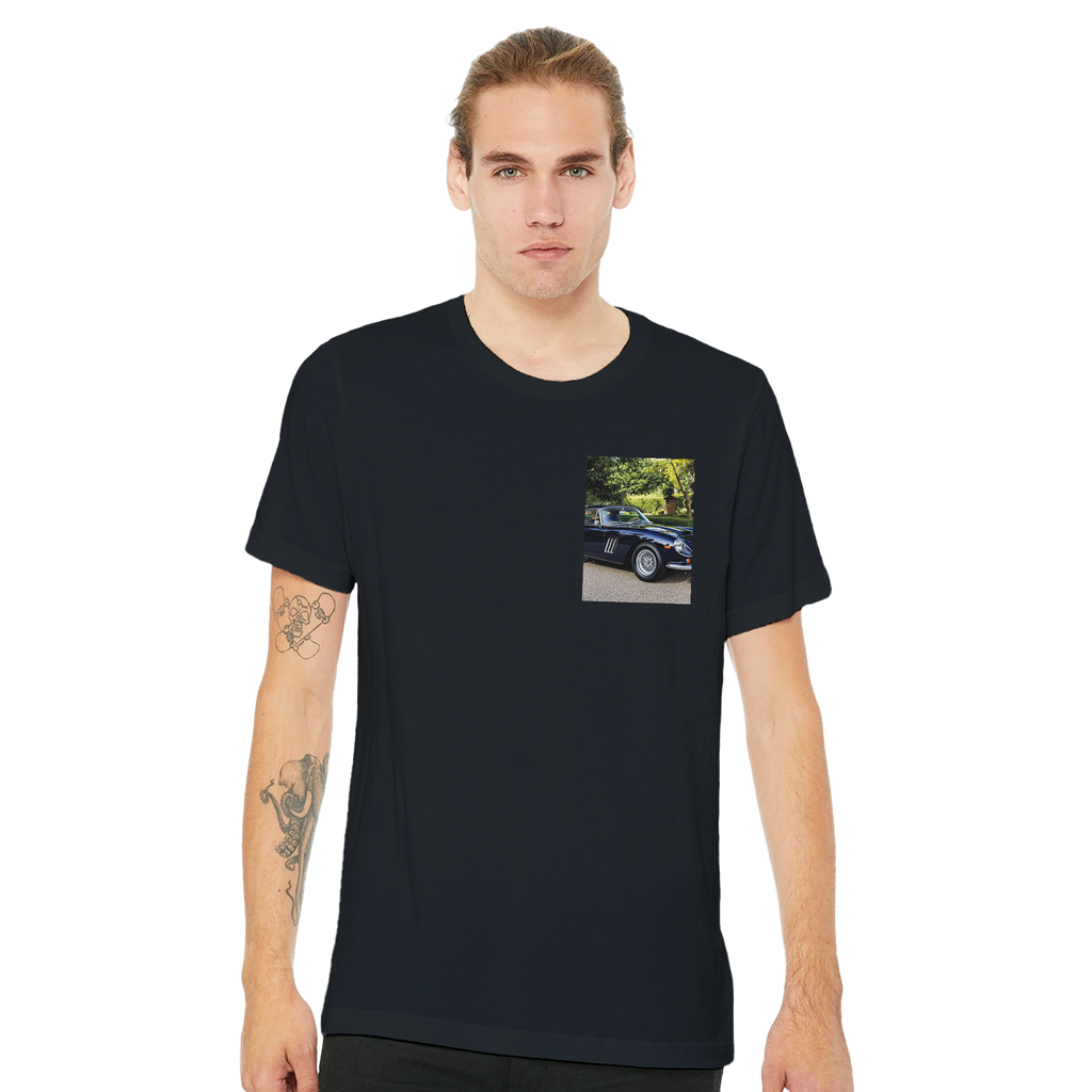 Ferrari 275 Gtb T-Shirt — detail view | Wild Thread Co